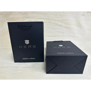 Sac en papier carré personnalisé avec logo, résistant aux chocs, pour montre - Product Image 5