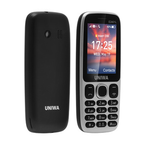 UNIWA E2401L 금속 쉘 케이스 정결 한 전화 2.4 인치 듀얼 sim 키패드 FDD-LTE 4G 기능 전화 긴 대기 큰 배터리 - Product Image 5