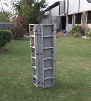 Coffrage creux en pp imperméable durable coffrage de construction en plastique léger pour colonne de mur de dalle