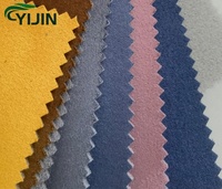 100% Polyester Mikrofaser Gewebtes Wildleder-Gewebe Schweres Atmungsaktives Stoßabsorbierendes Anpassbares Farbiges Material für Autositze