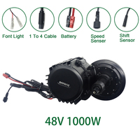 Kit de Motor Eléctrico Greenpedel 8fun Bafang 48v 1000w BBSHD para Bicicleta Eléctrica con Sistema de Transmisión Media Max