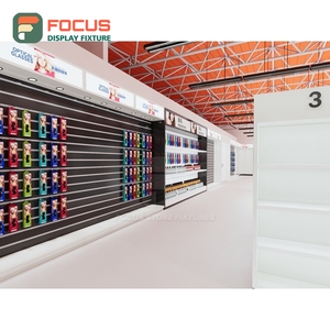 Premium Wig Display Cabinet Glass Door Lockable Drawer Multi Tier Shelf Store Display Cabinet Unit - Product Image 5