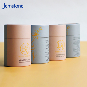 Boîte en tube recyclable faite à la main avec logo personnalisé, emballage en tube de papier kraft pour huile essentielle, soin de la peau, sérum - Product Image 4