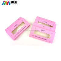 Boîte d'emballage personnalisée en papier pour cils, coffret d'emballage, 10 pièces