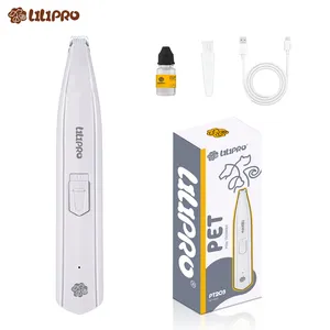 LILIPRO New Pet Cat And Dog Paw Trimmer Professional Quiet Rechargeable Li-ion Battery Portable Pet Foot Hair Trimmer