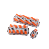 Terminal de Cableado Rápido y Conector de Cable Dividido SPL-2, Conexión de Cable, Dos Entradas, Dos Salidas, Cuatro Salidas, Conector de Alta Potencia