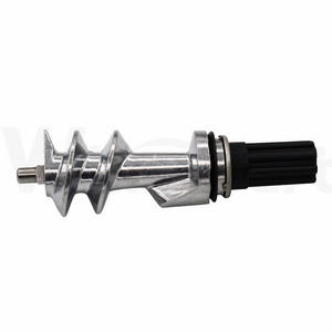 Tornillo de alimentación de aluminio para picadora de carne <span class=keywords><strong>Braun</strong></span>, piezas de repuesto para cocina, hoja de picadora, empuje de la carne 20,7/19,7 MM07D00400J 500 - Product Image 1