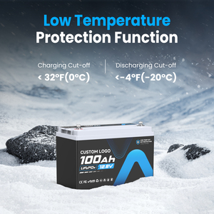 Baterai RV Lifepo4 12v 100ah 200ah 300ah 460ah Paket Baterai Lithium Ion untuk Sistem Tenaga Surya Motor Trolling - Product Image 4