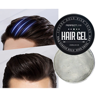 Vente en gros de gel crème de coiffure pour hommes Oem personnalisé pommade ondulée à tenue forte pour texturer sa propre marque privée