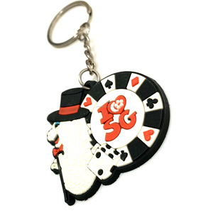 Biểu tượng tùy chỉnh <span class=keywords><strong>3D</strong></span>/2D mềm <span class=keywords><strong>PVC</strong></span> <span class=keywords><strong>Keychain</strong></span>, Bán Buôn khuyến mại quà tặng cao su vòng chìa khóa cho xây dựng thương hiệu - Product Image 3