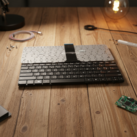 Nouveau clavier de remplacement pour ordinateur portable avec interrupteurs LED Gateron pour modèles CQ32 G32 105TX 107TX 109TX DV3 4000, disposition US sans fil