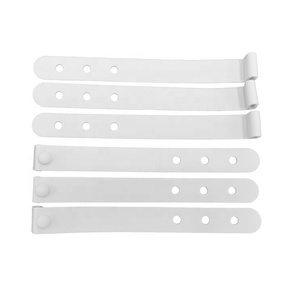 Bandes de fixation réglables en <span class=keywords><strong>caoutchouc</strong></span> de silicone avec organisateur de câbles en silicone perforé - Product Image 3
