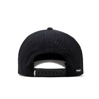 Custom 5 Panel Rubber Pvc Logo Baseball Cap,gorras De Beisbol ,Waterproof Laser Cut Hole Perforated Hat Performance Sports Cap