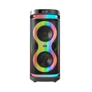 Puissante enceinte <span class=keywords><strong>de</strong></span> <span class=keywords><strong>karaoké</strong></span> Bluetooth ULT Tower 9 <span class=keywords><strong>de</strong></span> 100 W avec éclairage LED RGB 360° °   Pratique et facile à transporter pour la maison - Product Image 6