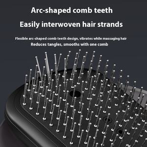 Nuevo peine para el cuidado del cabello con luz roja, masaje con vibración, cojín de aire, peine, masajeador eléctrico inteligente para el cuero cabelludo, masajeador para el crecimiento del cabello - Product Image 5