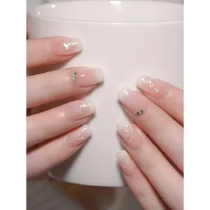 Vernis à ongles gel blanc laiteux Xeijayi 15ml, hydratant, gel UV pour usage professionnel en salon - Product Image 2