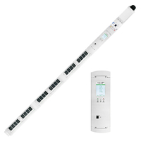 Medidor de interruptor ETL PDU 160A 125A SNMP, Control remoto 24 vías C19, estante de 3 fases de potencia, PDU inteligente
