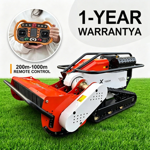 High Quality Heavy Duty <b>Remote</b> Controlled Powered Lawn <b>Mower</b> for Agriculture and Forestry Weeding Crawler <b>Flail</b> XT-800F&1000F Po - Product Image 1