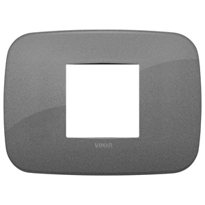 Vimar Round 2M Central Slate Plate 12.75 In Length 9.5 In Width 1.62 In Height Wall <b>Switch</b> Cover - Product Image 1