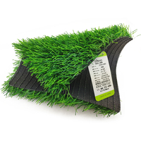 Gazon artificiel populaire de 40 mm, imperméable, pour terrains de football intérieurs/extérieurs - Jardin et cour arrière, doux, écologique et durable