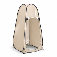 Tente de change pop-up robuste et opaque, abri d'intimité portable, tente de douche imperméable pour la plage, le camping et les toilettes, direct usine