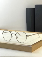 Monturas Ópticas de Marca de Alta Calidad 2026, Montura Redonda Nueva, Estilo Retro de Lujo, Gafas Graduadas Redondas Unisex con Estuche Original