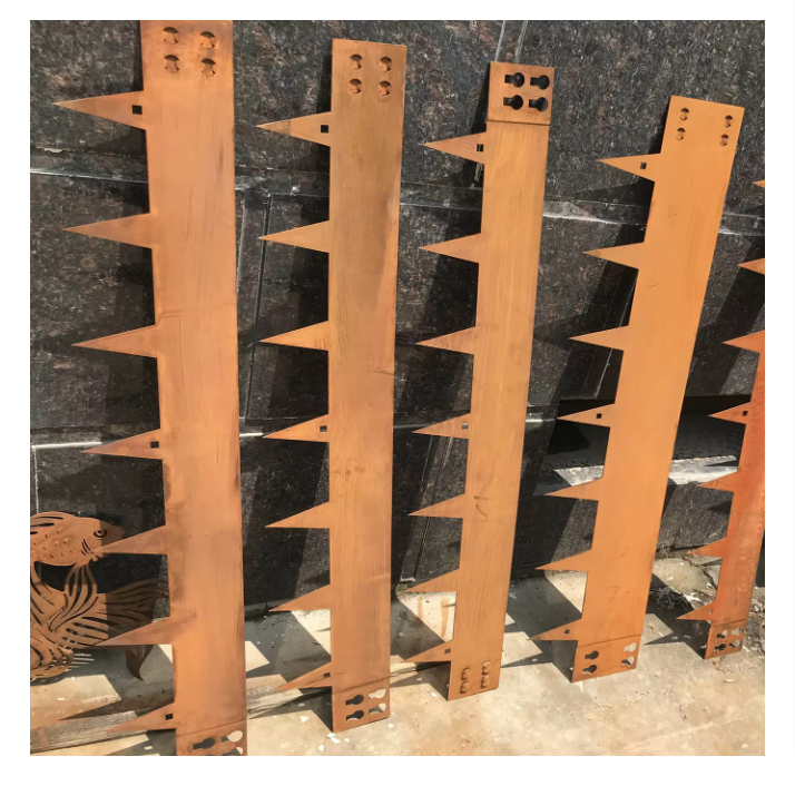 Decorative Landscape Corten Steel Garden Edging