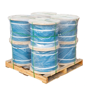 Resistente a la rotación Flexible 6x7 <span class=keywords><strong>6x19</strong></span> 6x36 FC/<span class=keywords><strong>IWRC</strong></span> 3/8 "5/16" Fabricante de cables de acero compactado galvanizado - Product Image 3