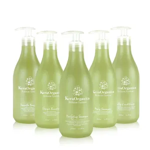 Shampoing brésilien purifiant à base de kératine biologique sans formaldéhyde, pour salon de coiffure, à usage professionnel