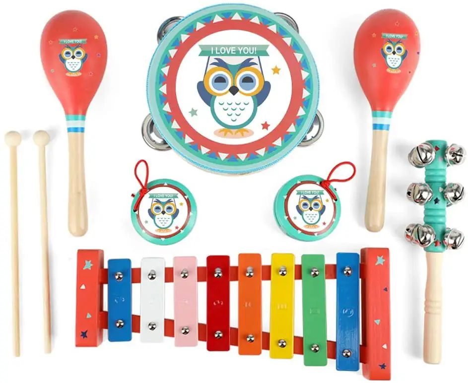 2022 New Wholesale Musical Instruments Musical Set Wooden Toy For Child