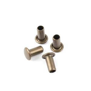 Rivets creux en gros, rivets tubulaires pour sacs en cuir, chaussures, ceintures, accessoires de maroquinerie - Product Image 4