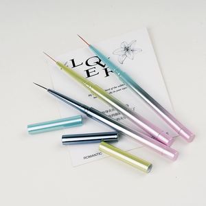 New Design Adjustable-Hair 0-20mm DIY Length Gradient Anti-acetone Acrylic Handle Fine Line Drawing Pens Nail Liner Brush - Product Image 2