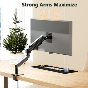 Khí mùa xuân Màn hình cánh tay cho 13-32 inch có thể điều chỉnh màn hình bàn Mount VESA núi với kẹp và <span class=keywords><strong>Grommet</strong></span> Cơ Sở-phù hợp với 10kg màn hình - Product Image 6