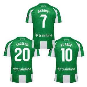 Camisetas de Fútbol de Alta Calidad, Envío Gratis, con Técnica de Corte Automatizado, Real Sociedad, Real <span class=keywords><strong>Betis</strong></span> - Product Image 1
