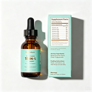 Gotas Vitamínicas <span class=keywords><strong>para</strong></span> <span class=keywords><strong>Perros</strong></span> 15 en 1, Suplemento Premium de Vitaminas y Minerales <span class=keywords><strong>para</strong></span> el Apoyo Diario a la Salud Canina, Suministro al por Mayor OEM ODM - Product Image 5