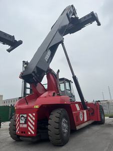 รถยกตู้คอนเทนเนอร์ Kalmar DRF450 มือสอง ขนาด 45 ตัน แบบไฮดรอลิก พร้อมปั๊มและชุดเกียร์สำหรับลานโลจิสติกส์ - Product Image 4
