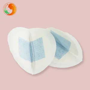 Buona qualità e prezzo dei cuscinetti per il seno in cotone campione gratuito scatola personalizzata usa e getta per la perdita di latte usa e getta mami pad per il seno