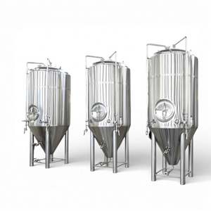 Mejor Precio, Máquina para Elaborar Cerveza de 10HL, Fermentador Cónico de 400L, Máquina para Hacer Cerveza Blanca de 500L para Microcervecería - Product Image 3