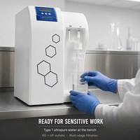Machine à eau ultra pure de laboratoire pour l'analyse biochimique, la culture cellulaire, la détection TOC et la spectroscopie par absorption atomique