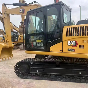 Japan Made Caterpillar CAT313GC 13Ton Crawler Excavator, OEM Construction Equipment with Hydraulic System - Product Image 1