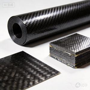 Tela de Fibra de Carbono Tejida Antipilling, Ultraligera para Accesorios - Product Image 3