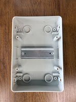 Boîtier de distribution ABS étanche 4 voies HA IP65 pour extérieur, boîtier de disjoncteur MCB 16A 230V