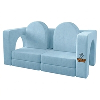 Direkt vom Hersteller Modulares Kindersofa 8-teiliges Kinder-Spielsofa für Kleinkinder Montessori-Möbel Grobmotorik-Spielzeug im Nugget-Stil
