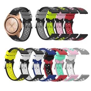 Cinturino per orologio con cinturino in Silicone da 20mm per <span class=keywords><strong>Samsung</strong></span> <span class=keywords><strong>Gear</strong></span> <span class=keywords><strong>S2</strong></span> Galaxy <span class=keywords><strong>Watch</strong></span> Active 42mm - Product Image 2