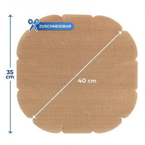 Tapis de cuisson réutilisable en fibre de verre PTFE pour four, grill et friteuse à air, écologique, taille personnalisable - Product Image 4