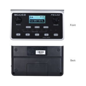 MOOER PE100 Procesador multiefectos portátil Pedal de efectos de guitarra 39 Efectos 40 Patrones de batería 10 Metrónomos <span class=keywords><strong>Tap</strong></span> <span class=keywords><strong>Tempo</strong></span> - Product Image 5