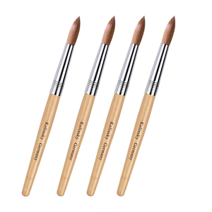 Wooden Handle 100% Kolinsky <b>Nail</b> Brush OEM Service Durable Acrylic Brush for <b>Nail</b> <b>Extension</b> - Product Image 2