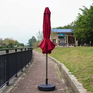 Hochwertiger Garten-Sonnenschirm stabiler Regenschirm Garten-Sonnenregenschirm Terrassenregenschirm Regenschirm für den Garten
