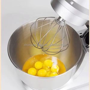 เครื่องผสมอาหารแบบตั้งโต๊ะขนาด 10-20 ลิตร สำหรับครัว รุ่นใหม่ ทำความสะอาดง่าย ถอดประกอบได้ สำหรับผสมแป้ง เค้ก โดว์ เครื่องทำอาหารแบบเกลียว - Product Image 4