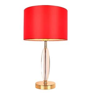 Lámpara de Mesa de Cristal Minimalista Moderna, Estilo Rústico Americano para Sala de Estar, Dormitorio, Hotel, Estudio, Iluminación Decorativa para Mesita de Noche - Product Image 1